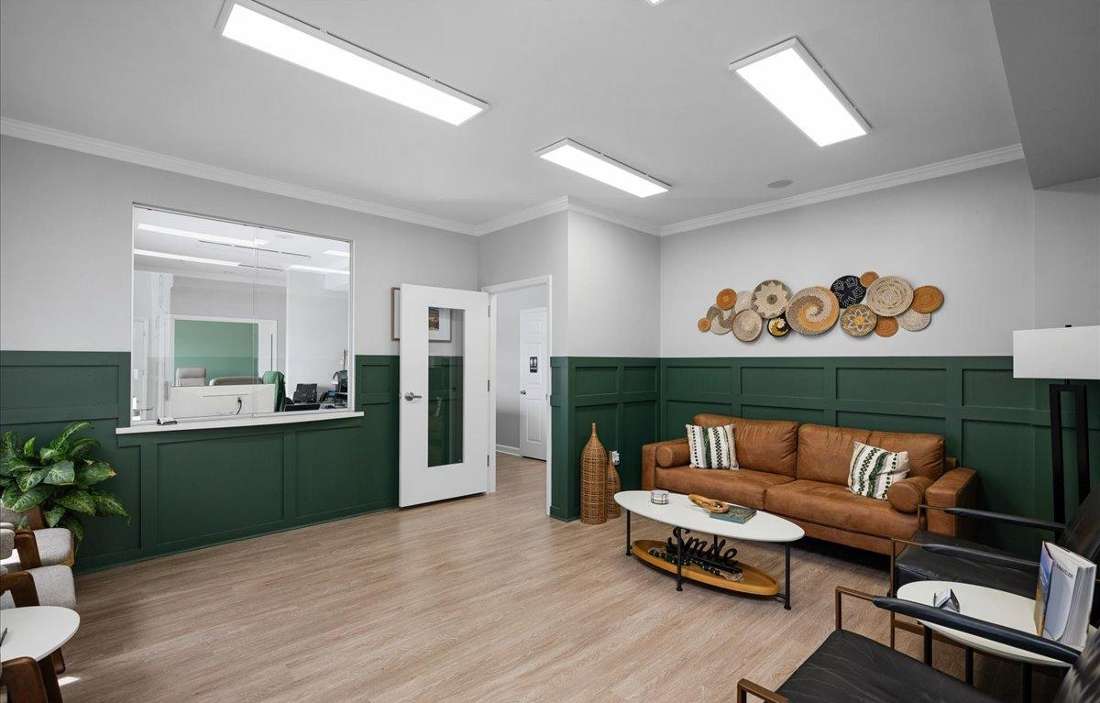 Clayton dental office lobby